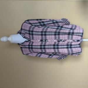 Pink Plaid Shirt